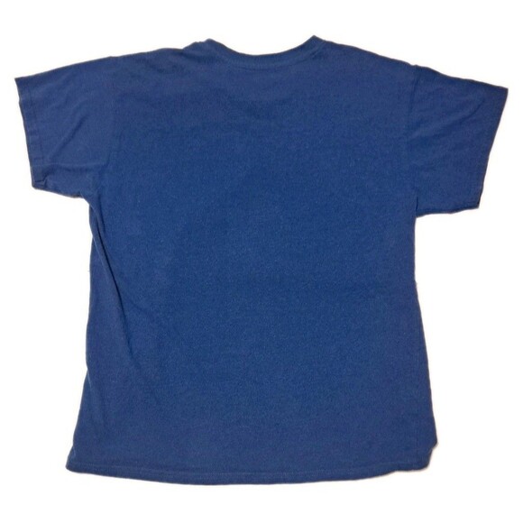 Brisco Men’s Large Blue “Can’t Hear You I’m Gaming” Funny Gamer Distressed Tee - Picture 6 of 6